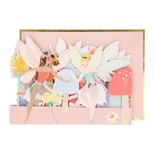 Load image into Gallery viewer, Meri Meri Fairy Concertina Card - Happy Birthday
