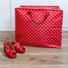 Load image into Gallery viewer, Red Retrospot Design Jumbo Storage Bag - Gazebogifts
