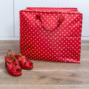 Red Retrospot Design Jumbo Storage Bag - Gazebogifts